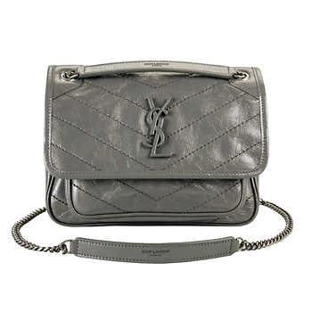 costco yves saint laurent|Yves Saint Laurent Sm Niki Vintage Crossbody, Storm .